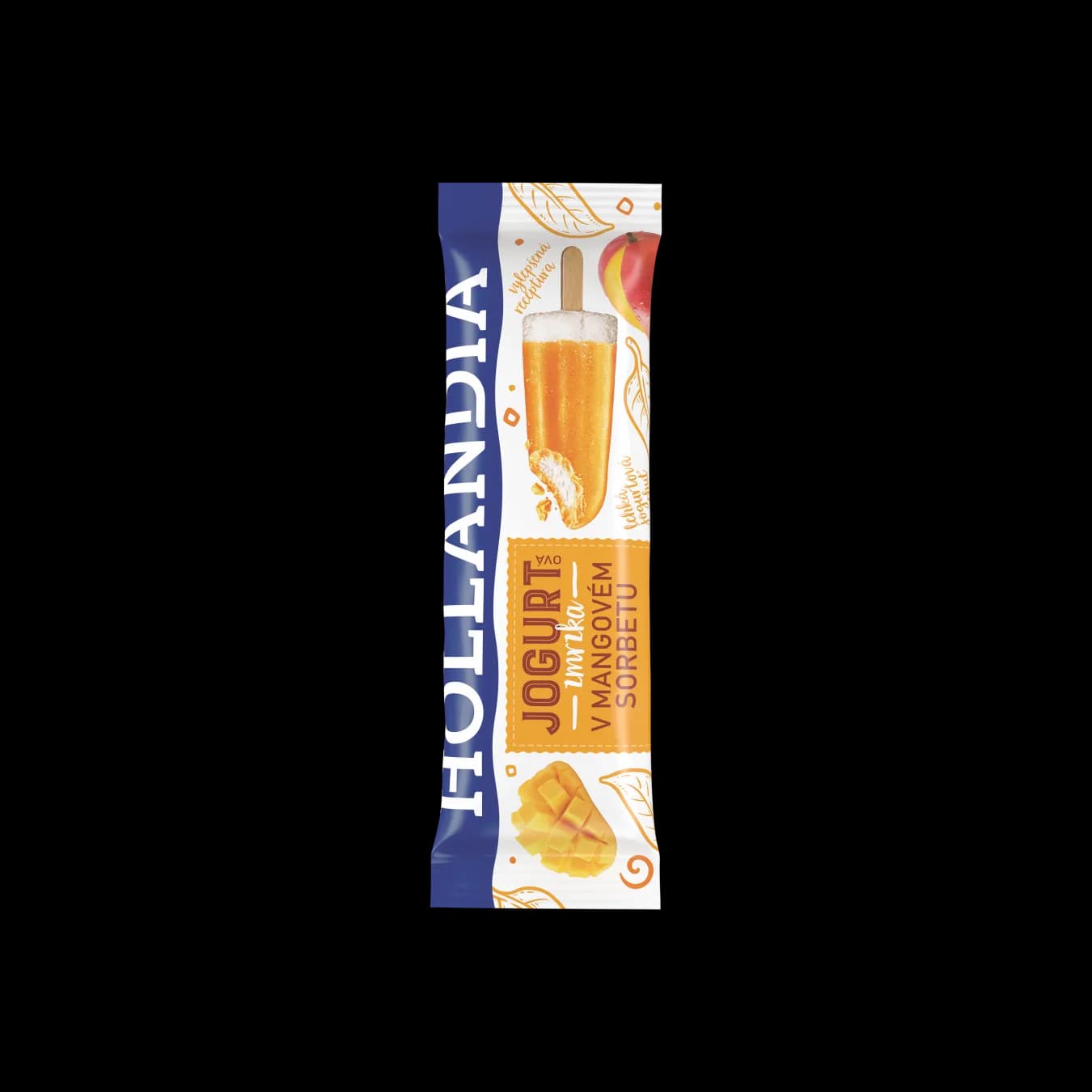 YOGURT ICE LOLLY IN MANGO
