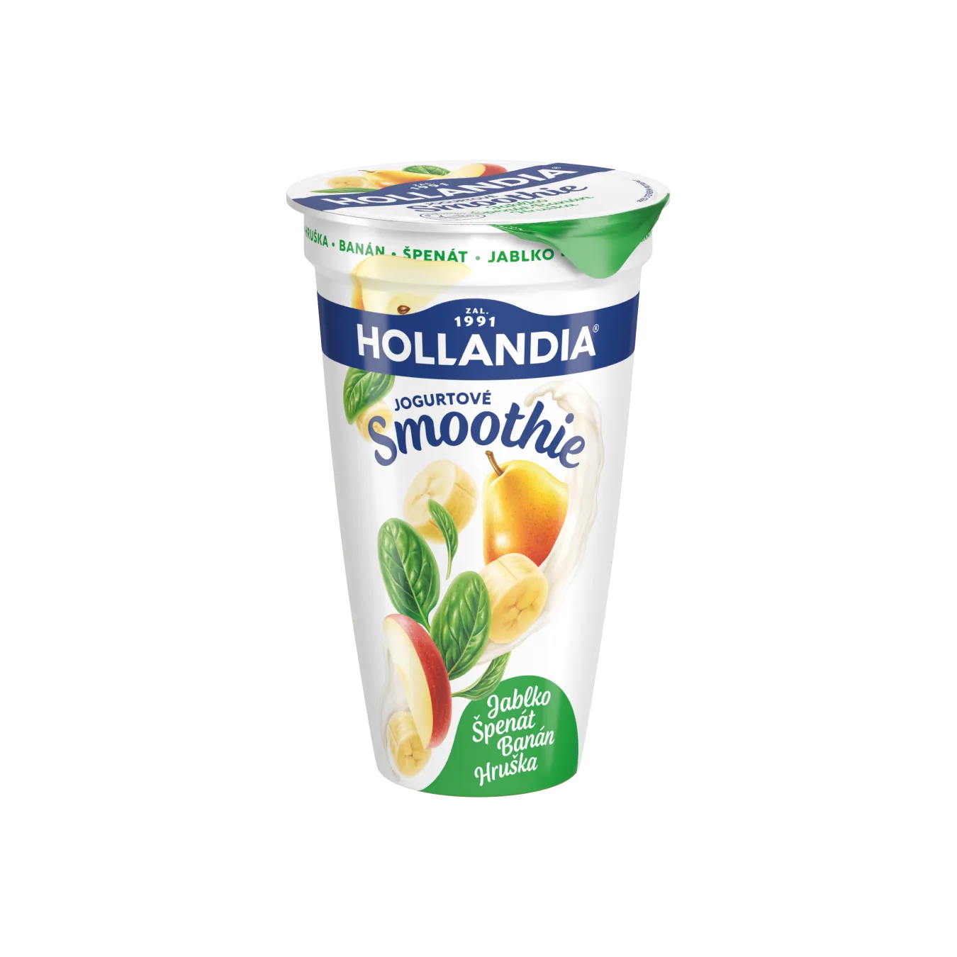 JABLKO, ŠPENÁT, BANÁN, HRUŠKA